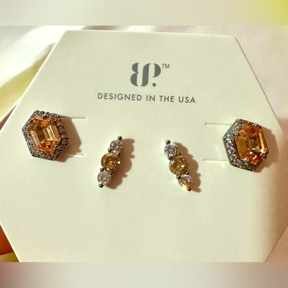 Bomb party og earrings